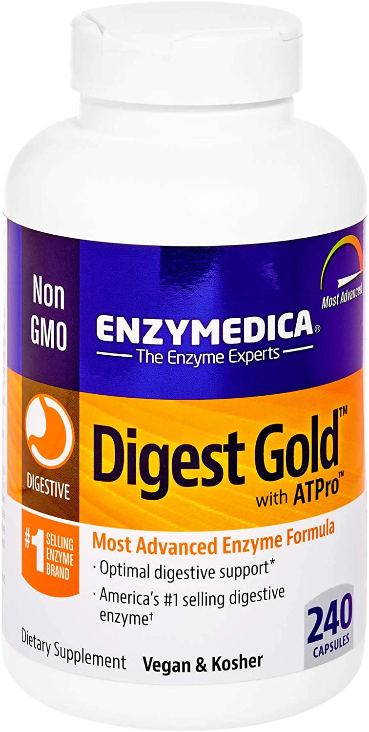 Enzymedica Digest Gold + ATPro - 240 Tablet-0