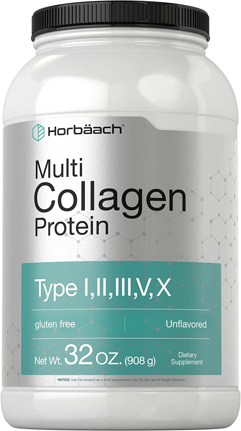 Horbaach Multi Collagen Protein Powder - 908 g-1