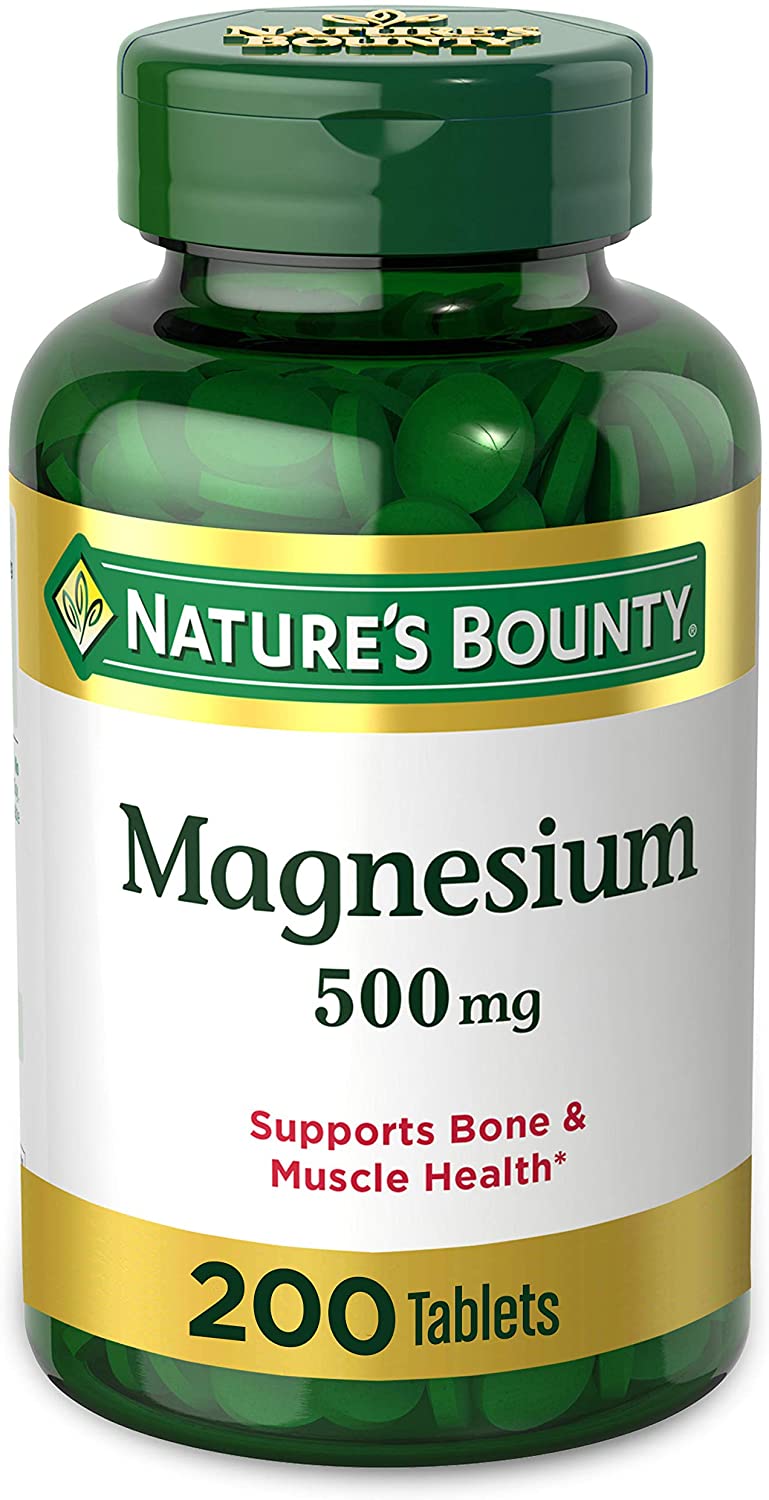 Nature’s Bounty Magnesium 500 mg - 200 Tablet-3