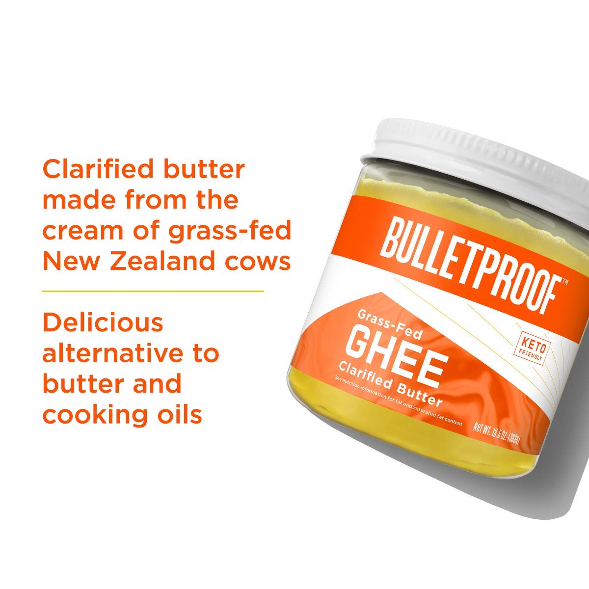 Bulletproof Grass Fed Ghee Clarified Butter - 383 g-2