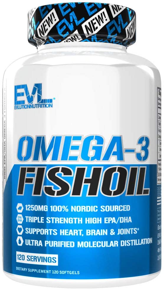 Evlution Nutrition Omega 3 Fish Oil 1250mg-2