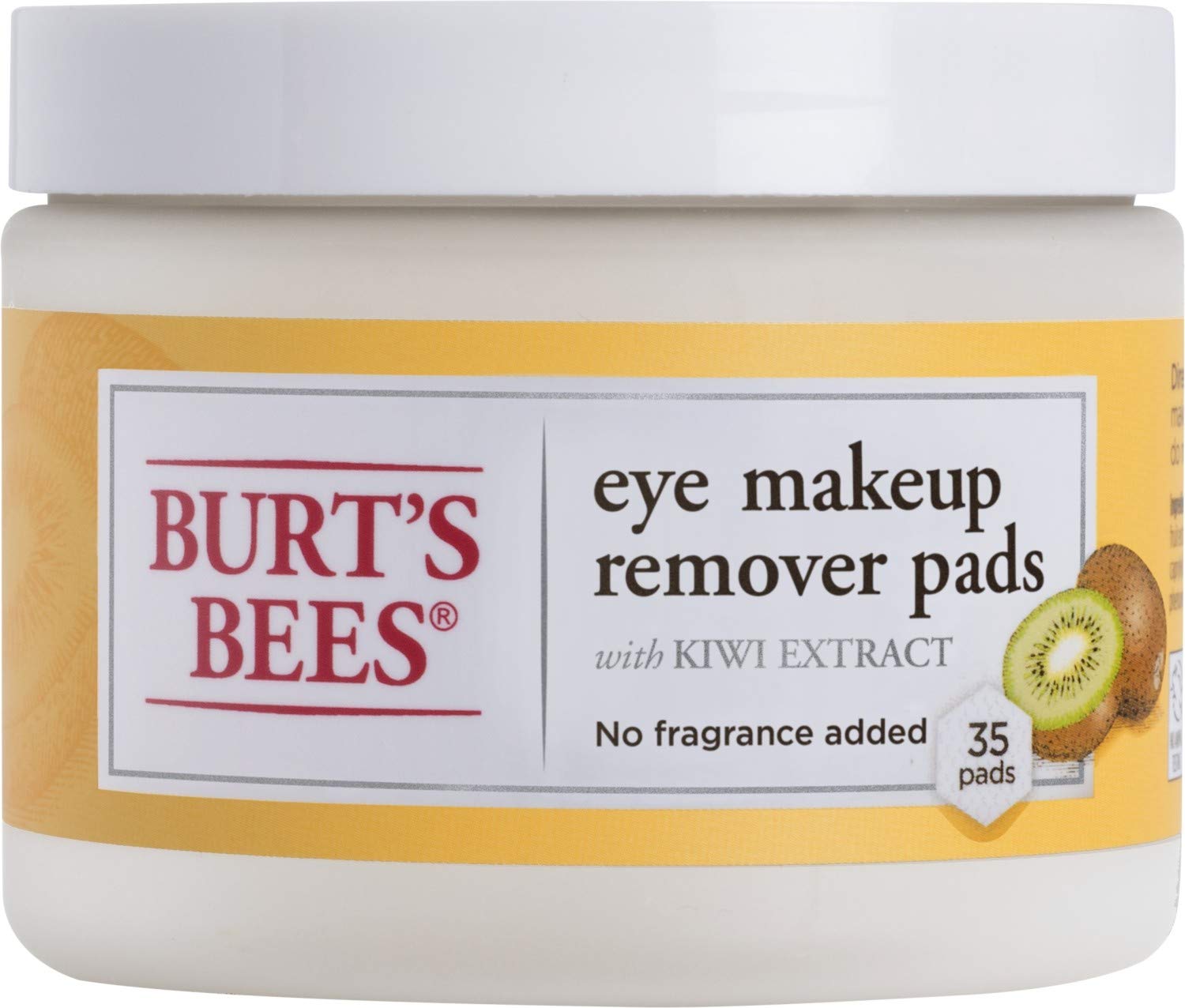 Burt's Bees Eye Makeup Remover Pads - 35 Adet-0