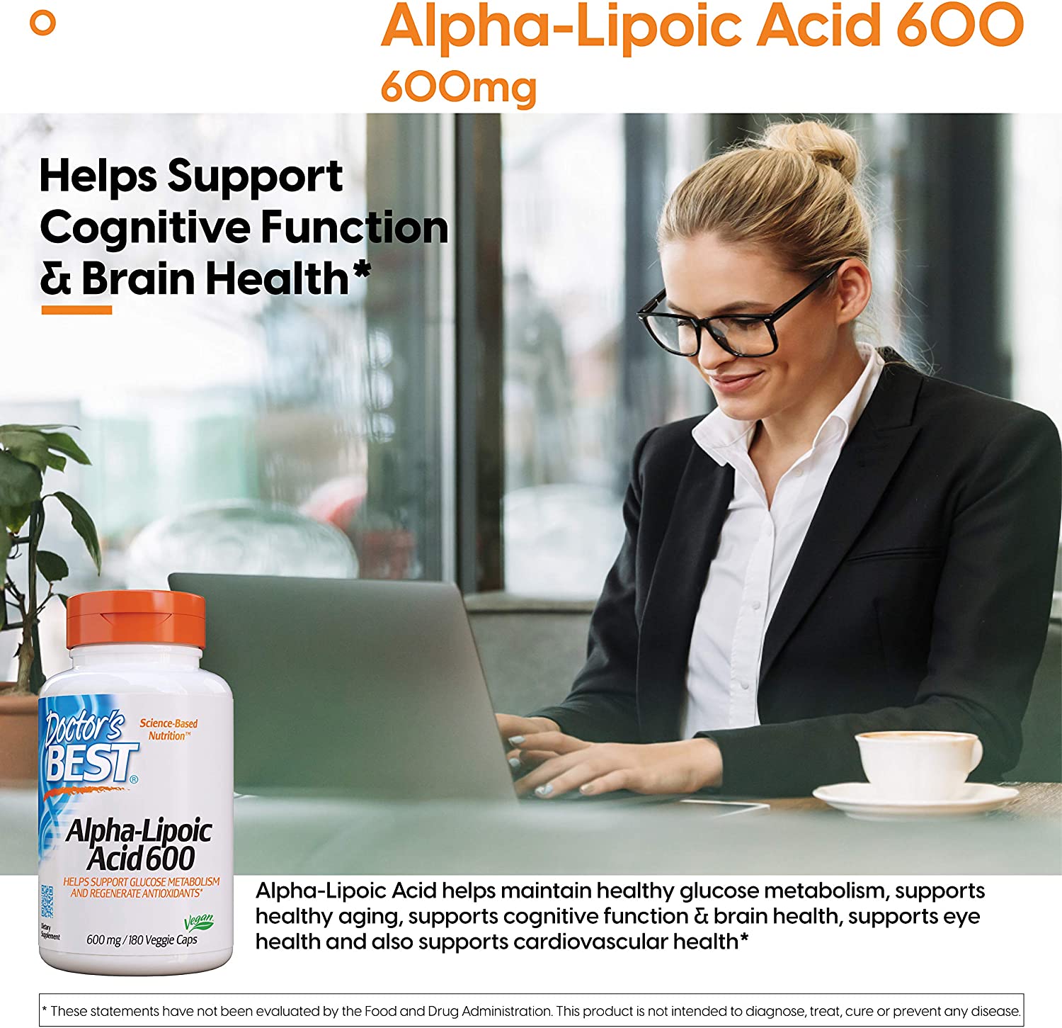 Doctor's Best Alpha-Lipoic Acid - 180 Tablet-3