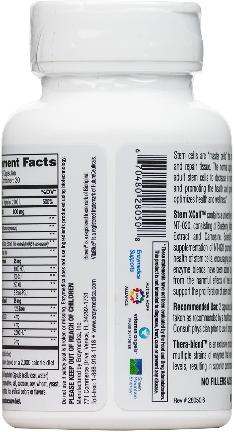 Enzymedica Stem XCell - 60 Tablet-4