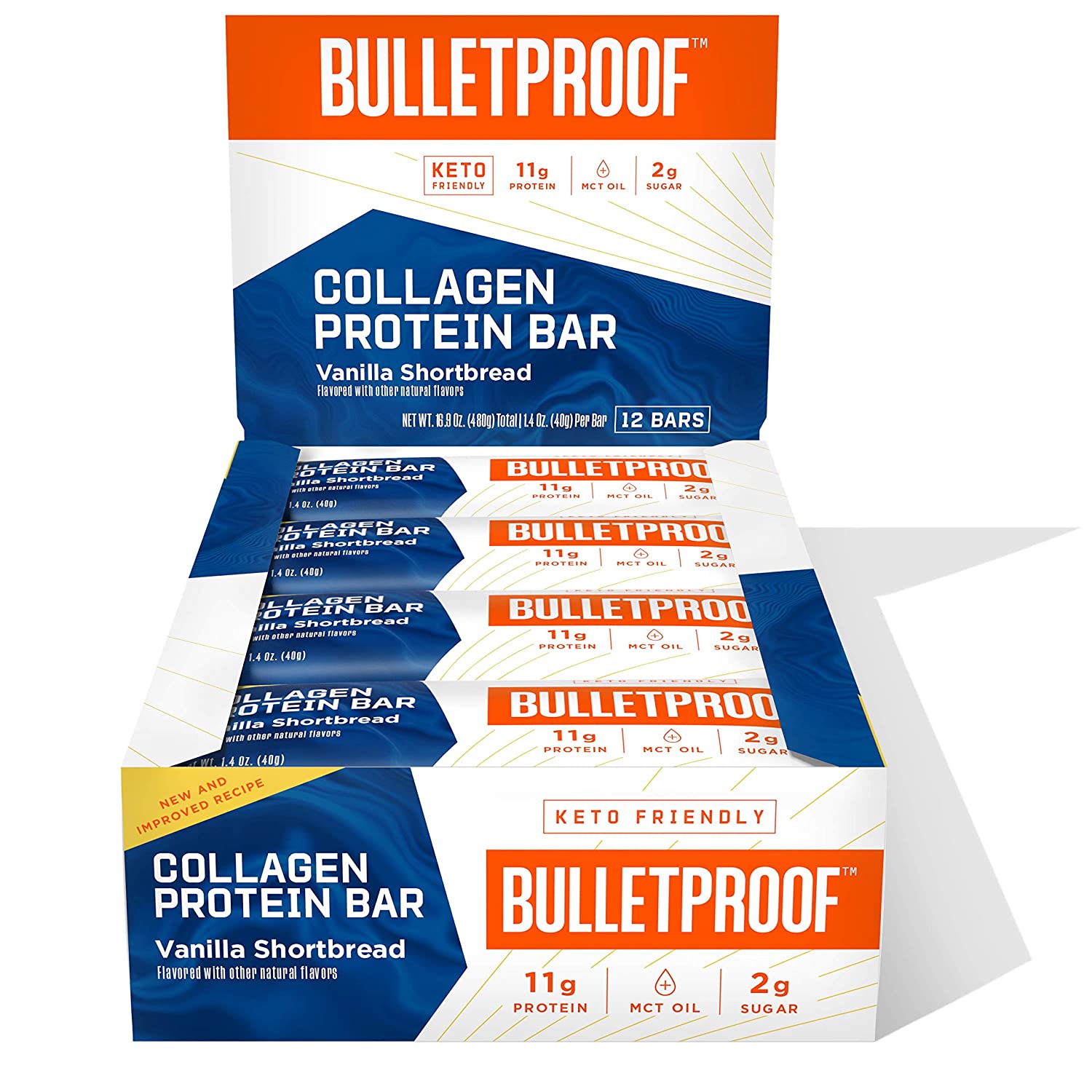 Bulletproof Collagen Protein Bars - 12 Pack-2