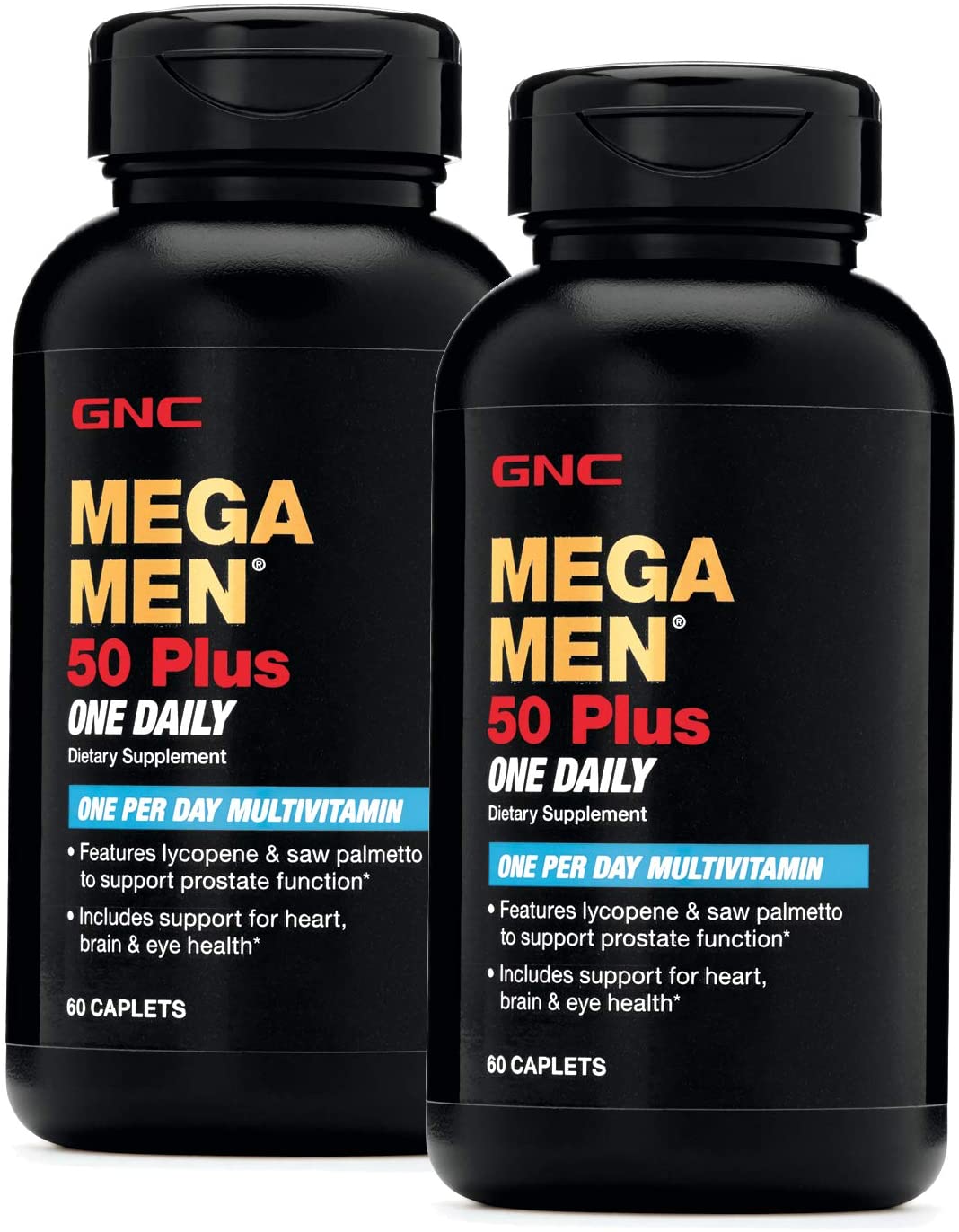 GNC Mega Men 50 Plus - 60 Tablet (2'li Paket)