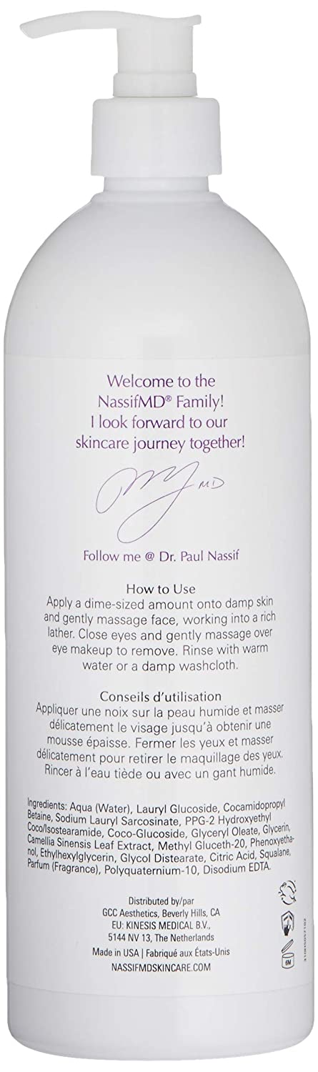 NassifMD Pure Hydration Facial Cleanser - 720 ml-4