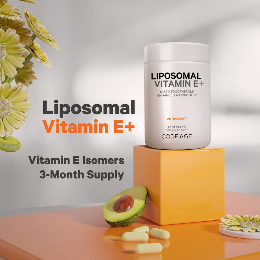 Codeage Liposomal Vitamin E+- 90 Kapsül-1