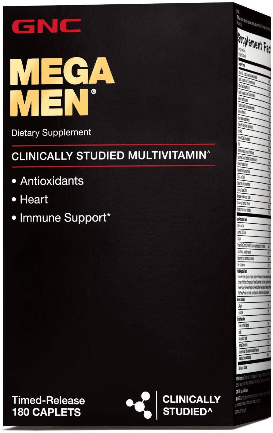 GNC Mega Men Multivitamin for Men - 180 Tablet-0