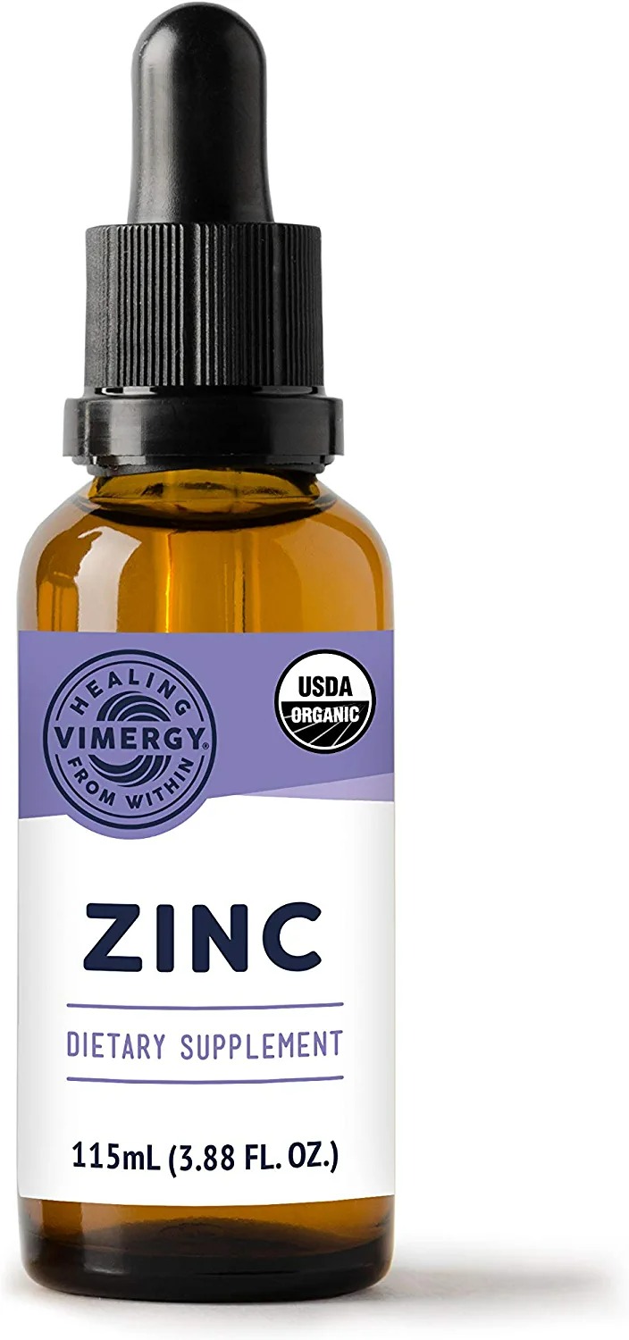 Vimergy USDA Organic Liquid Zinc - 115 Ml
