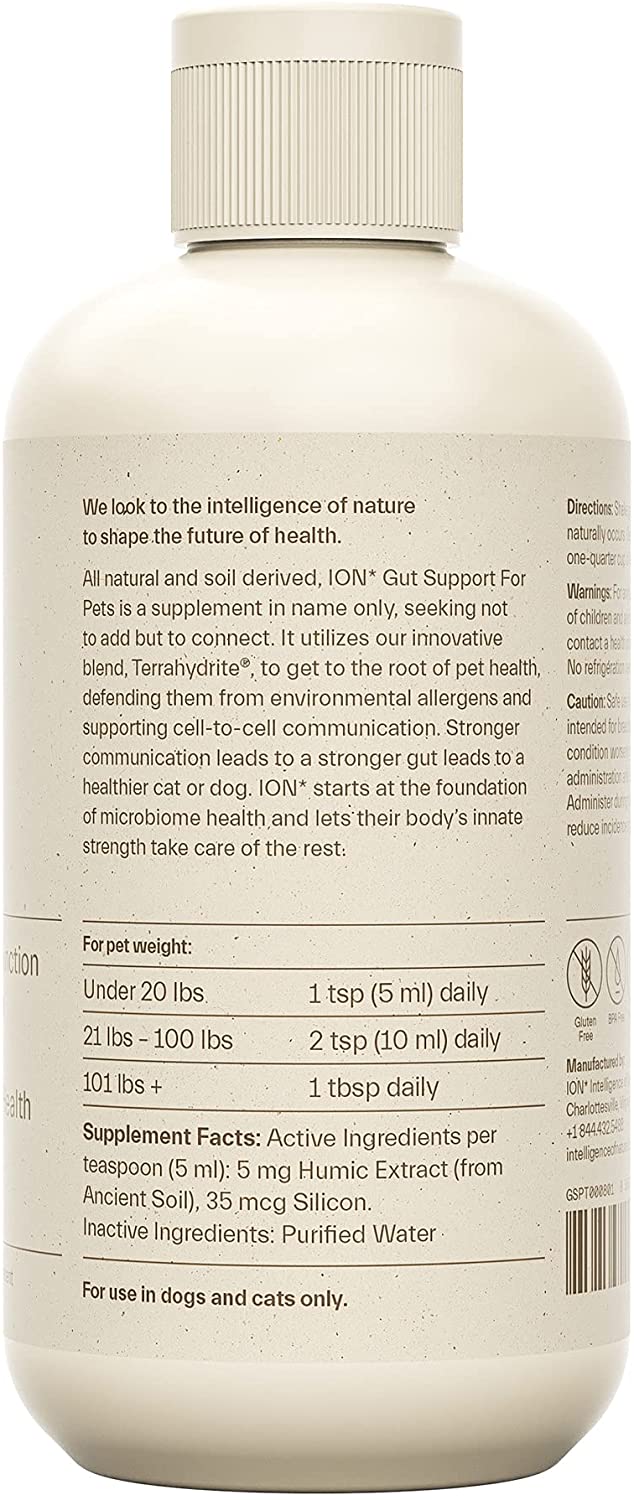 ION Intelligence of Nature  Gut Support for Pets - 236 ml