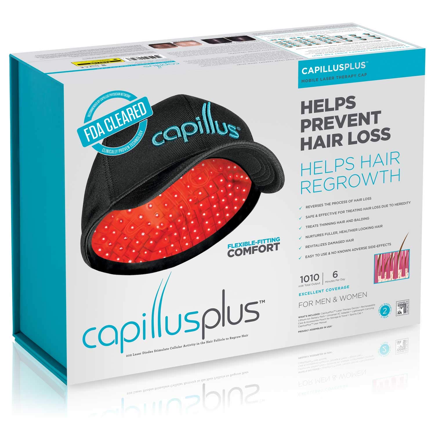 CapillusPlus Mobile Laser Therapy Cap for Hair Regrowth-2