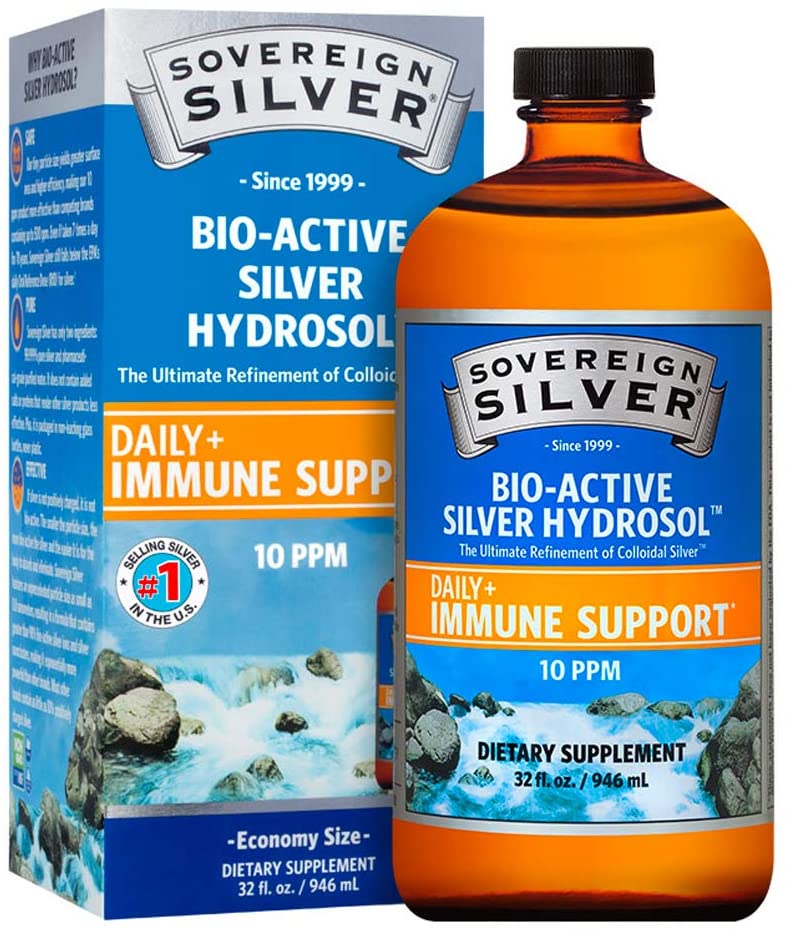 Sovereign Silver Bio-Active Silver Hydrosol - 946 ml