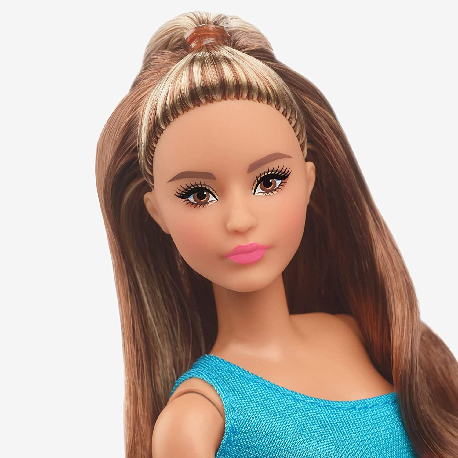 Barbie Looks Doll with Brown Hair-1