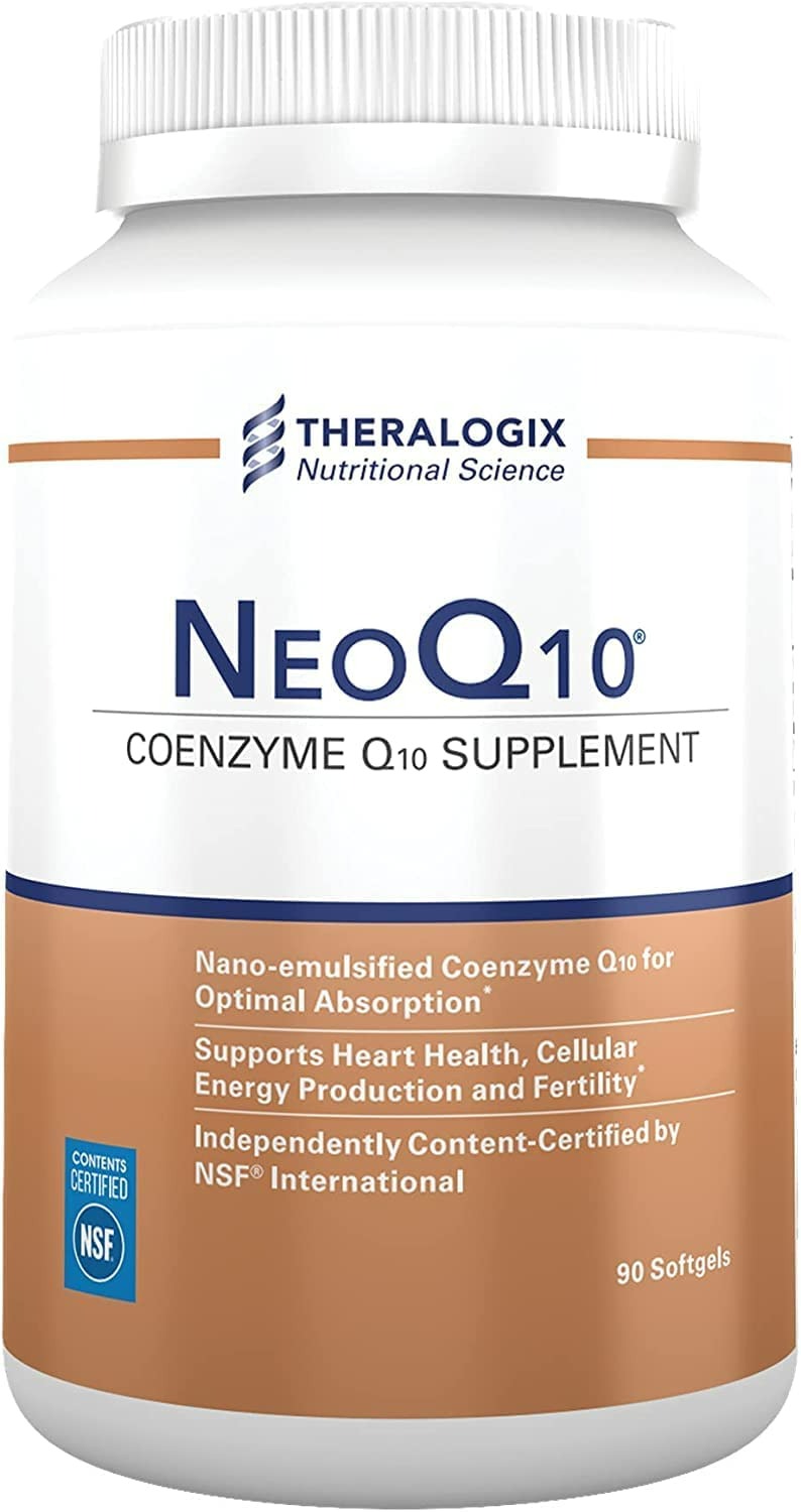 Theralogix NeoQ10 High Absorption Coenzyme Q10 (CoQ10) Supplement - 90 Adet-0
