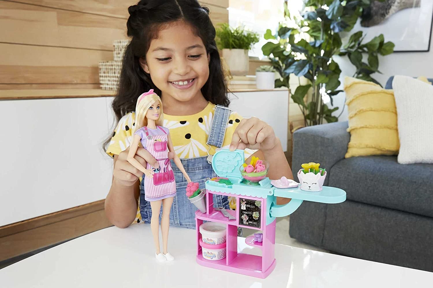 Barbie Florist Doll & Playset - Flower-Making Station-2