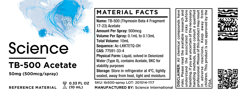 Science TB-500 Acetate Spray - 50 mg-0