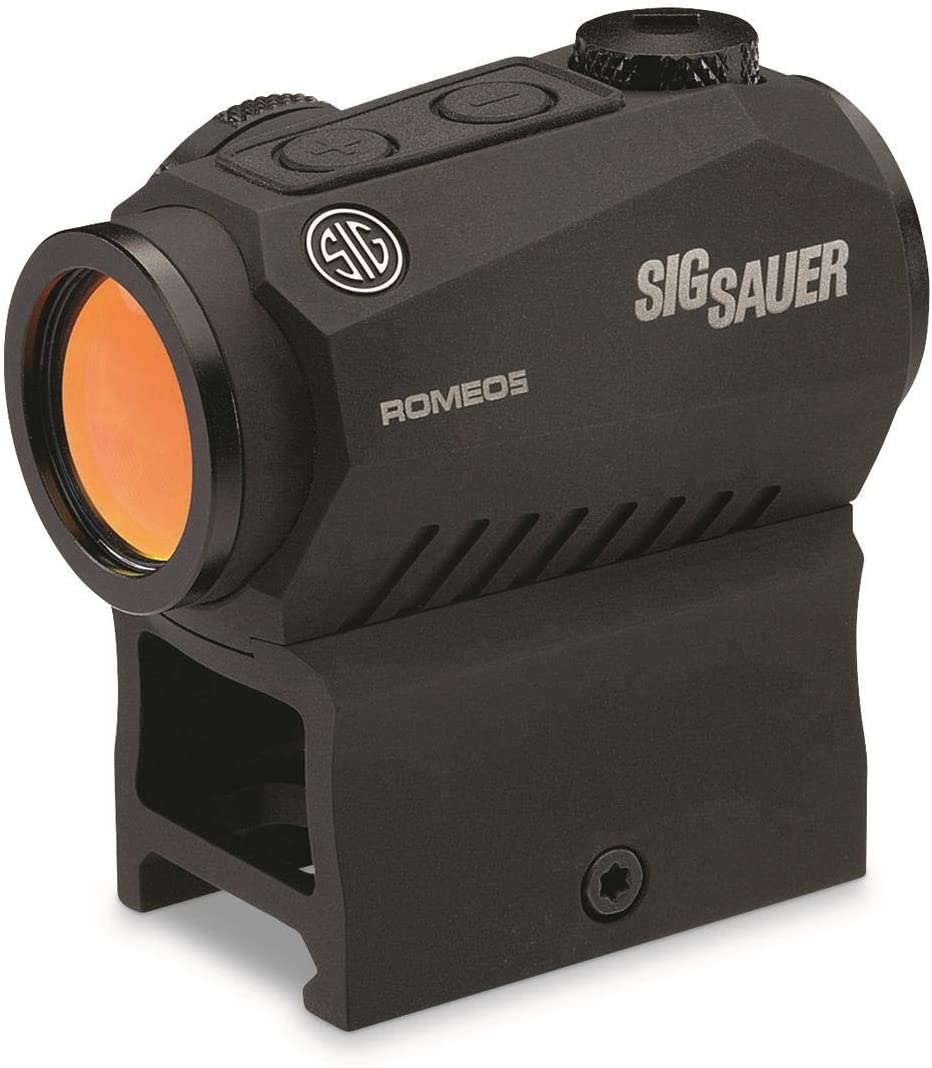 Sig Sauer Romeo5 1x20mm Compact 2 Moa Red Dot Sight - Black-2