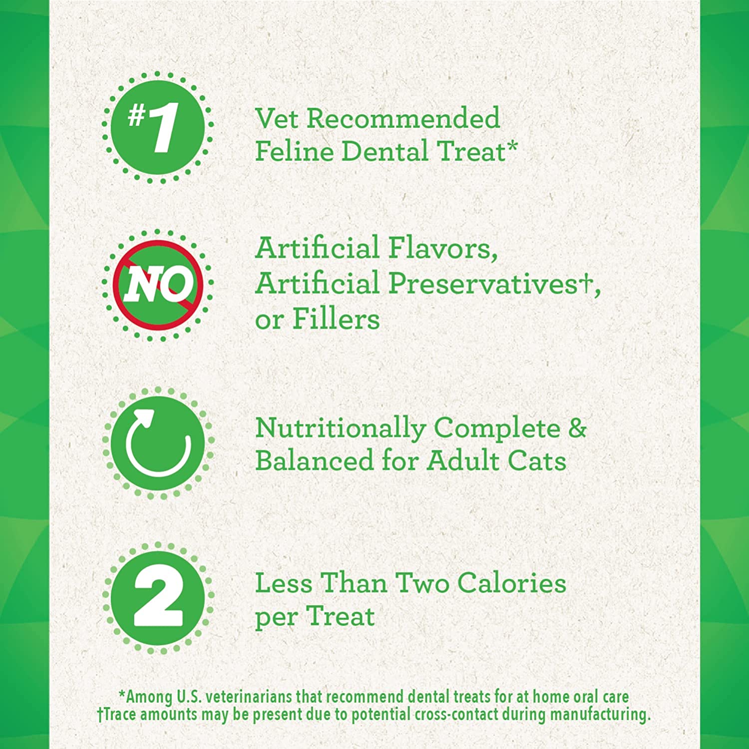 Greenies Feline Natural Dental Care Cat Treats - 9.75 Oz-1