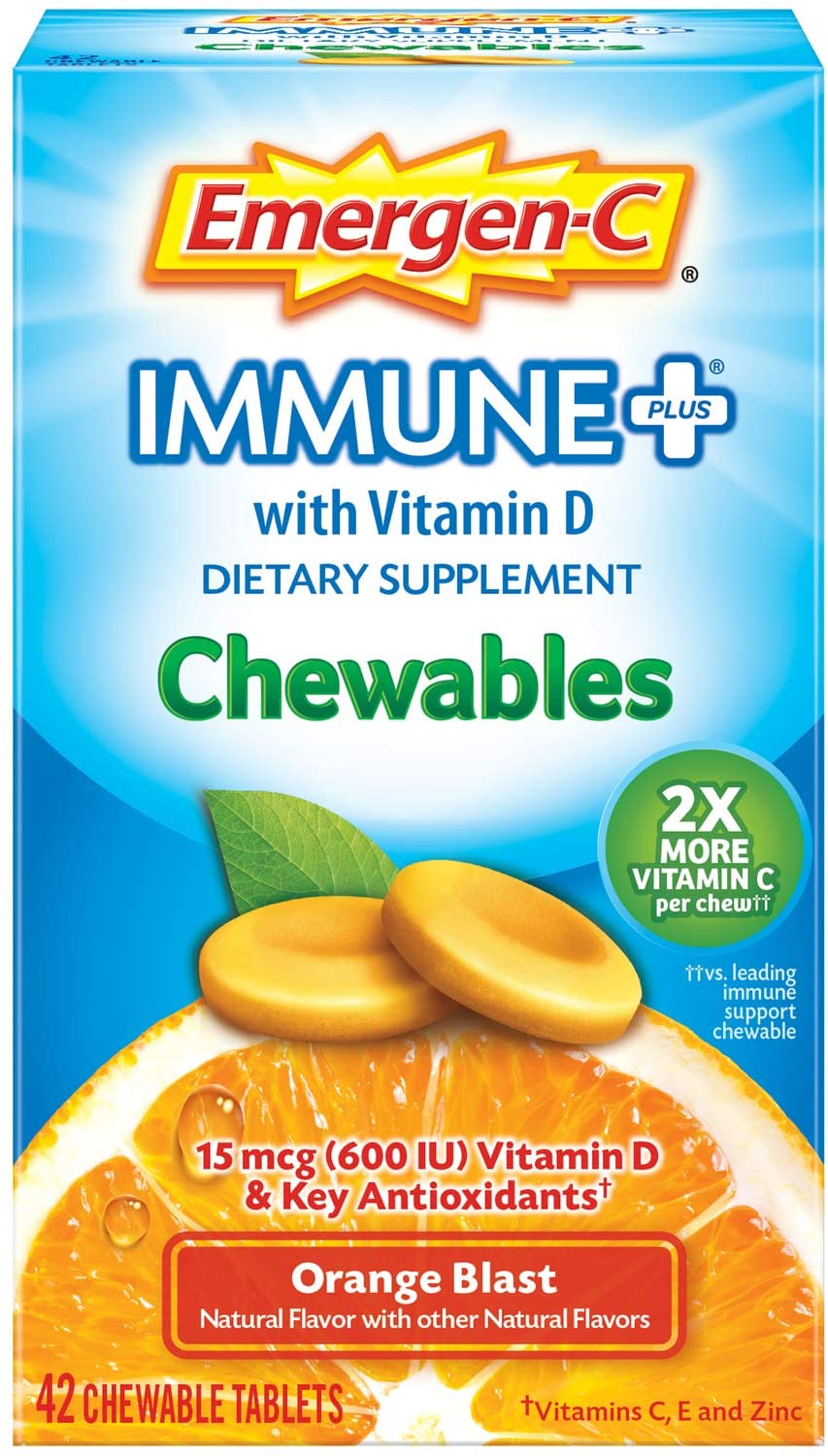 Emergen-C Immune Chewables 1000mg - 42 Gummies-0