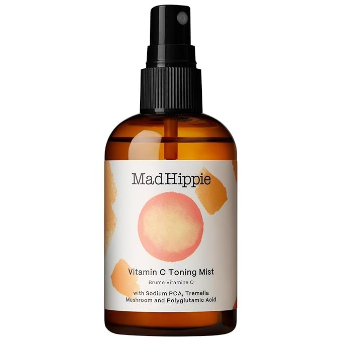 Mad Hippie Vitamin C Toning Mist – Vitamin C Facial Mist Hydrating Spray - 4 Oz