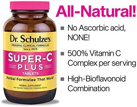 Dr. Schulze’s Super-C Plus Supplement - 60 Tablets-2