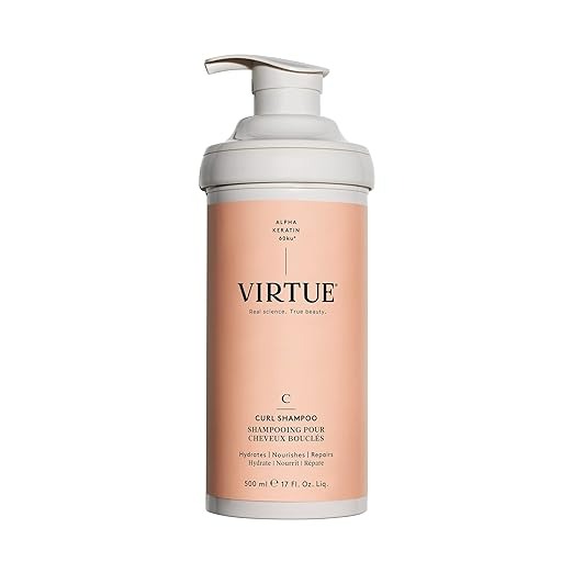 Virtue Curl Shampoo & Conditioner Set - Large Size 17 Oz-1
