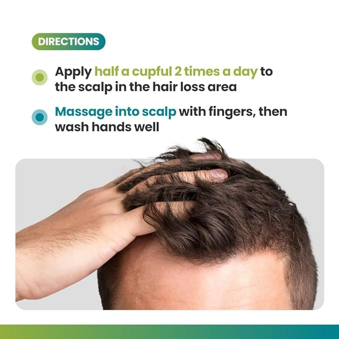 Regoxidine Men's 5% Minoxidil Foam & Topical - Helps Restore Vertex Hair Loss & Thinning Hair - 3 Month's Supply-2