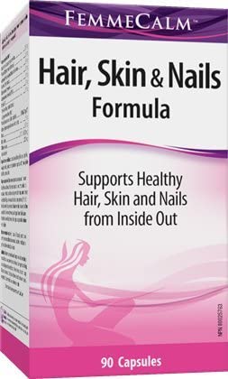 FemmeCalm Hair, Skin & Nails Formula - 90 Tablet
