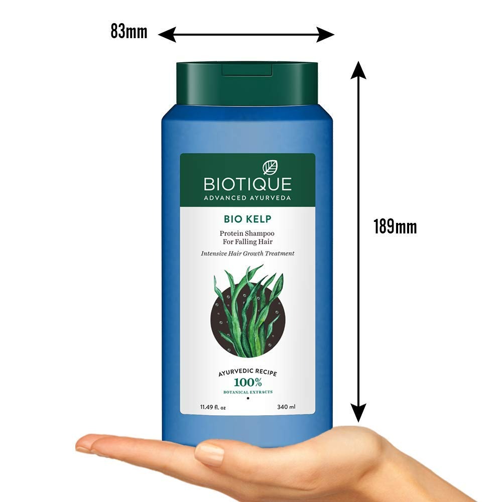 Biotique Bio Kelp Protein Shampoo - 340 ml-1