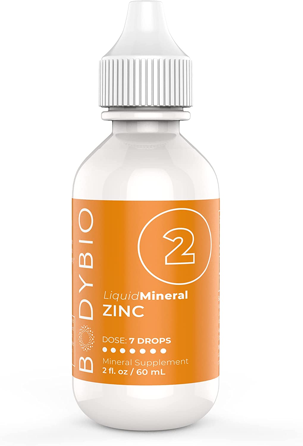 BodyBio Liquid Mineral Zinc - 60 ml