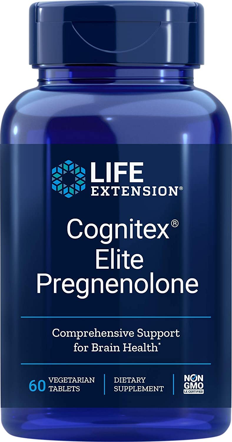 Life Extension Cognitex Elite Pregnenolone - 60 Tablet-0