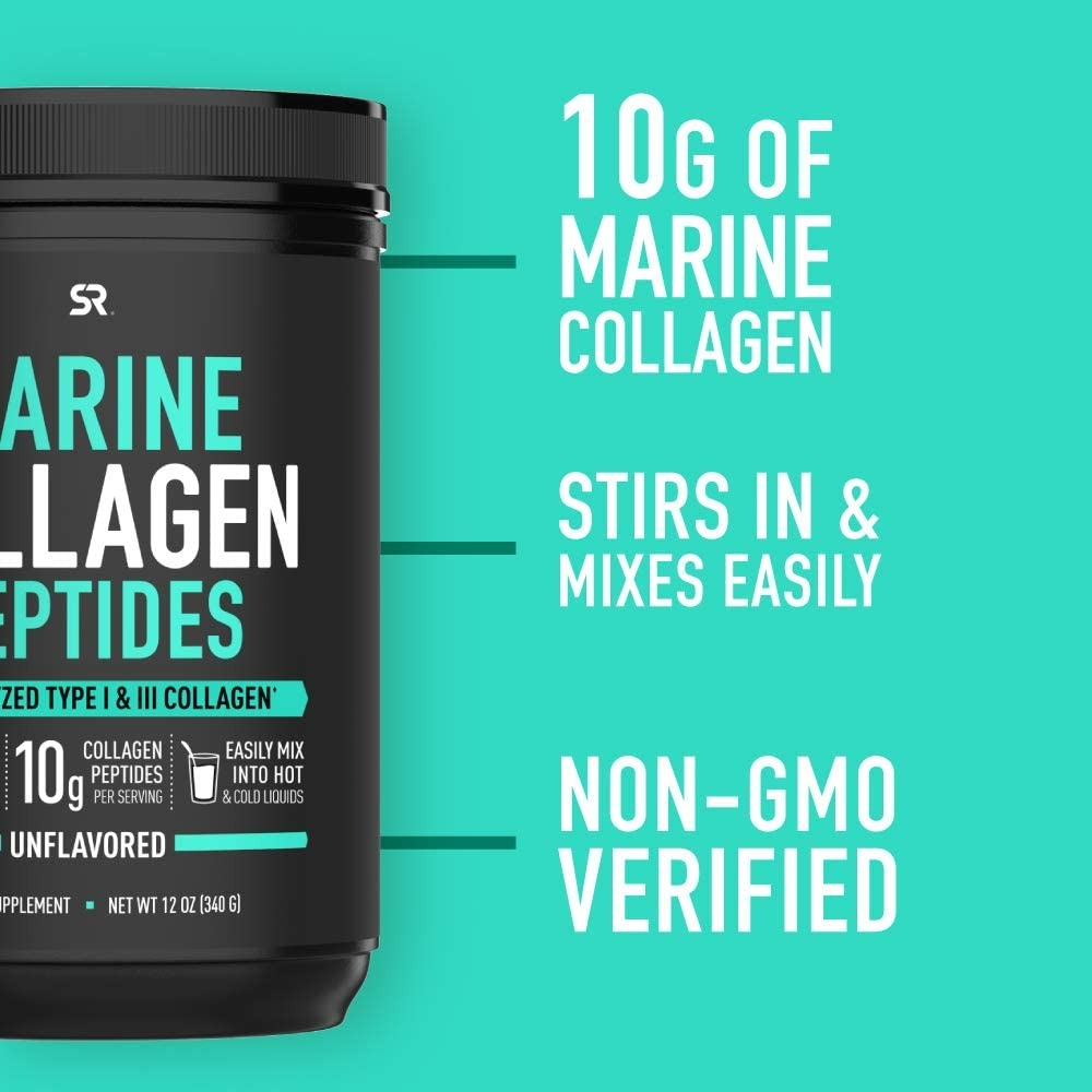 Marine Collagen Peptides Powder - 34 Servis-2