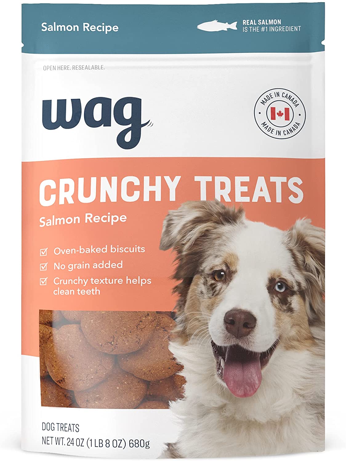 Wag Crunchy Dog Treats - 680 g-1