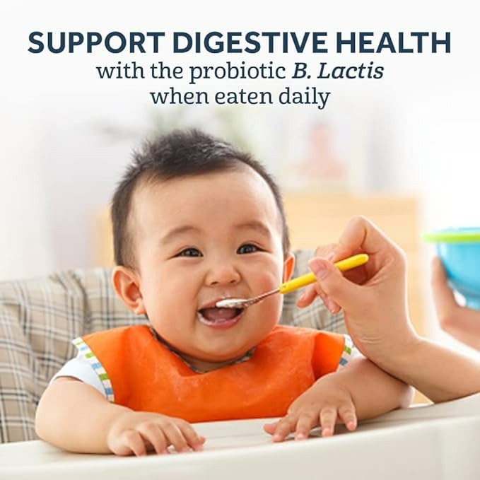 Gerber Baby Cereal Probiotic for Crawlers Powerblend Oatmeal Lentil Carrot Apple - 8 Oz - 6'lı Paket-1