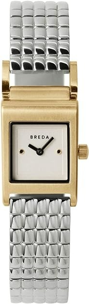 Breda 'Revel' Gold and Stainless Steel Bracelet Watch, 18MM-0