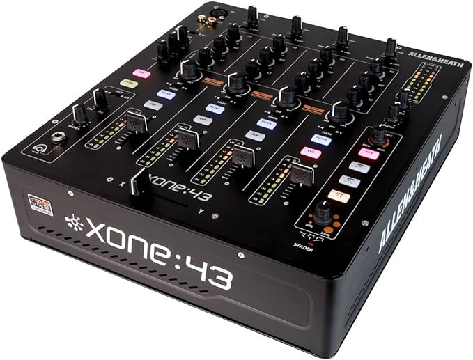 Allen & Heath Xone:43 High Performance 4 + 1 Channel Analog DJ Mixer (AH-XONE:43)-0
