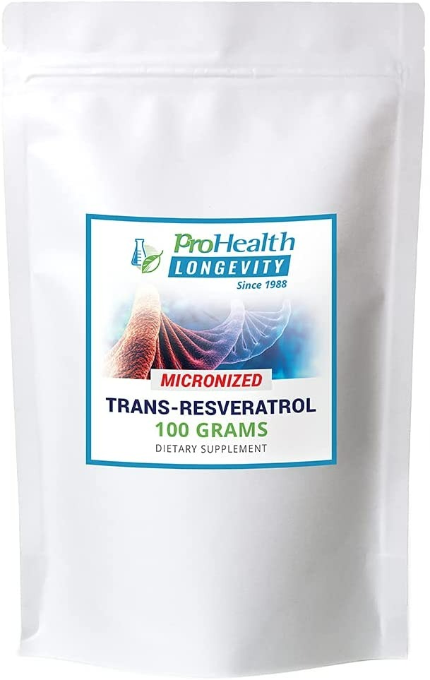 ProHealth Longevity Bulk Micronized Trans Resveratrol - 100 g-0