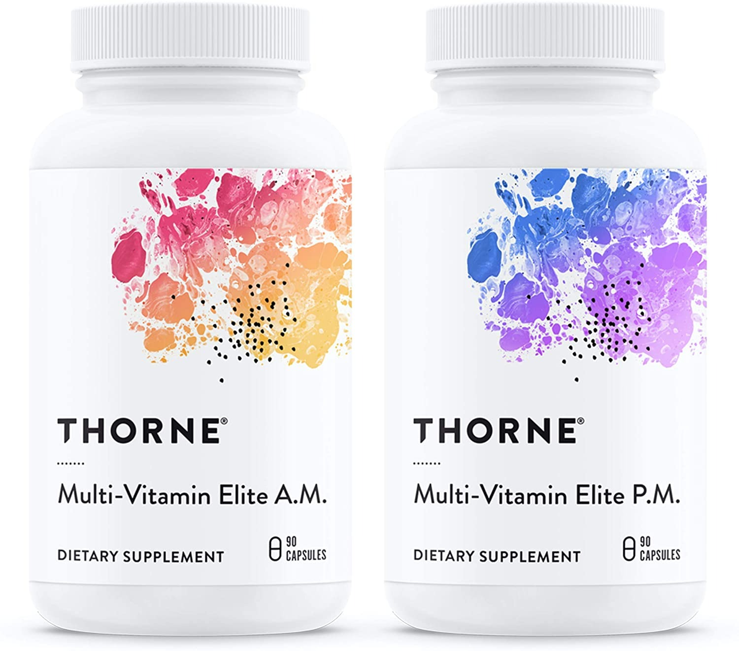 Thorne Research - Multi-Vitamin Elite A.M. and P.M. - 180 Tablet