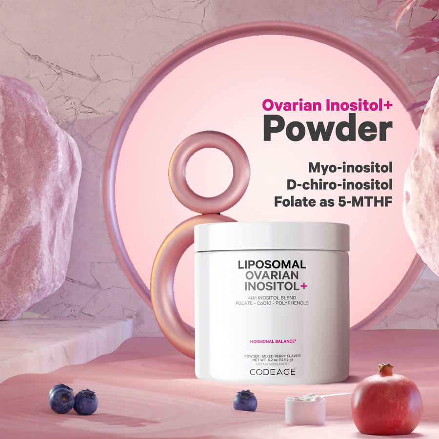 Codeage Liposomal Ovarian Inositol+ Powder - 5.2 Oz-1