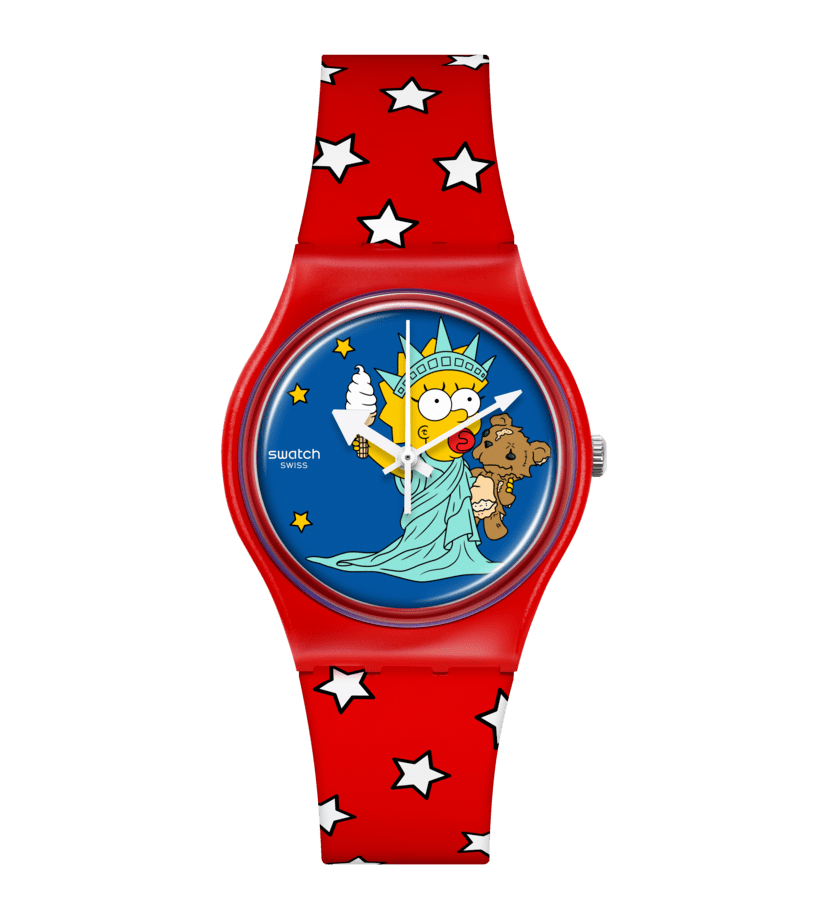 Swatch THE SIMPSONS COLLECTION LITTLE LADY LIBERTY-0