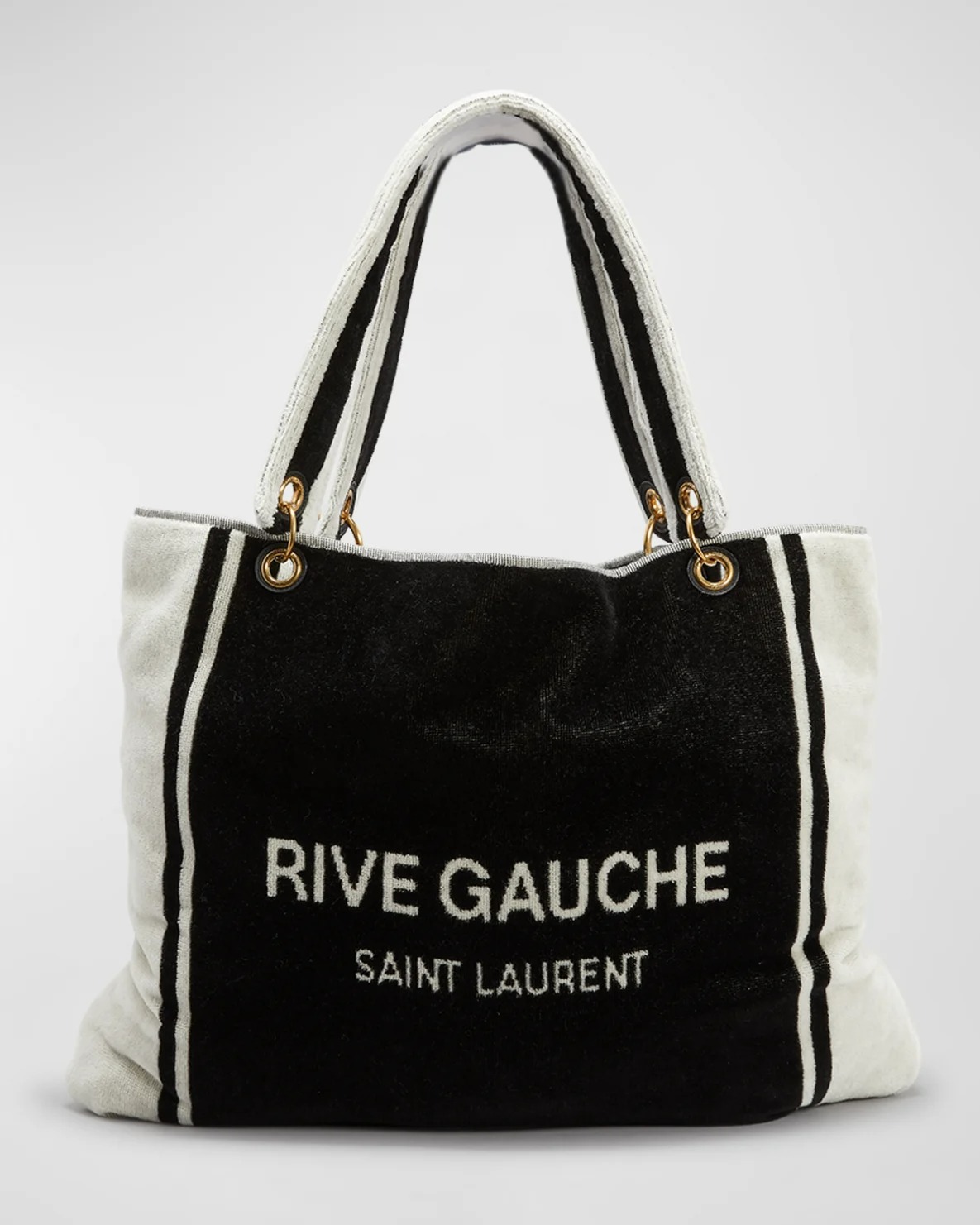 Burberry Cabas Rive Gauche Towel Tote Bag