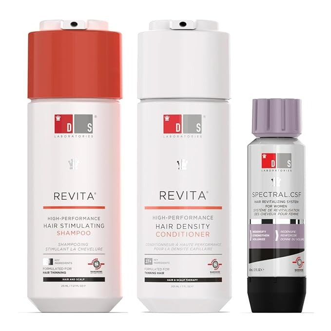 DS Laboratories Revita Shampoo and Conditioner Set & Spectral.CSF Hair Serum-0