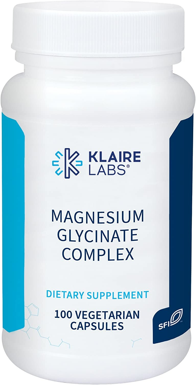 Klaire Labs Magnesium Glycinate Complex - 100 Tablet