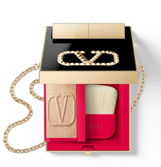 Valentino Go-Clutch Highlighter and Mini Lipstick - Limited Edition