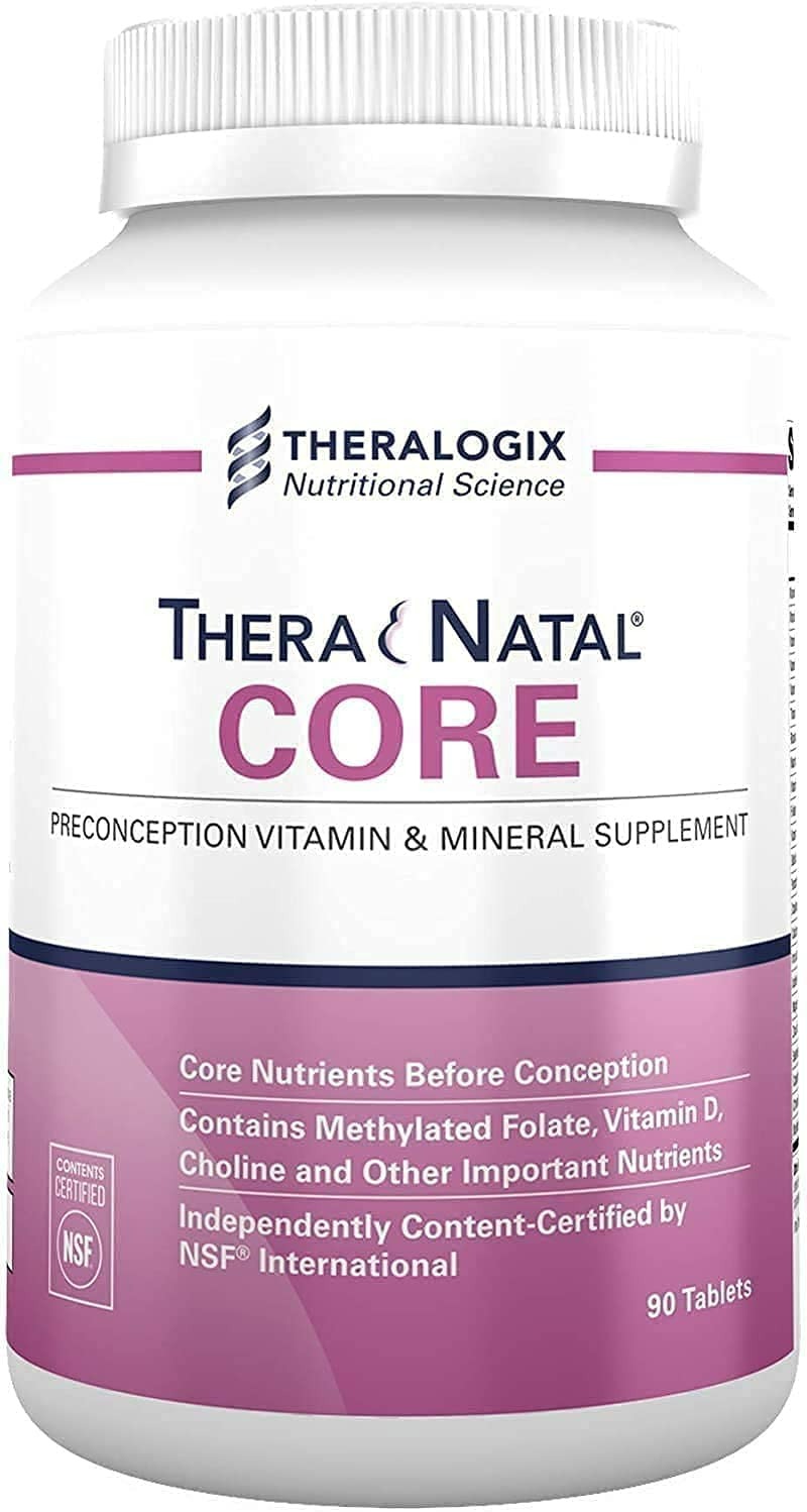 Theralogix TheraNatal Core Preconception Prenatal Vitamin - 90 Günlük-0