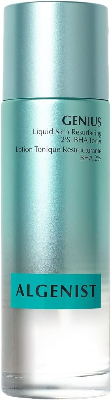 Algenist Genius Liquid Skin Resurfacing 2% BHA Toner - 3.4 Fl Oz-0