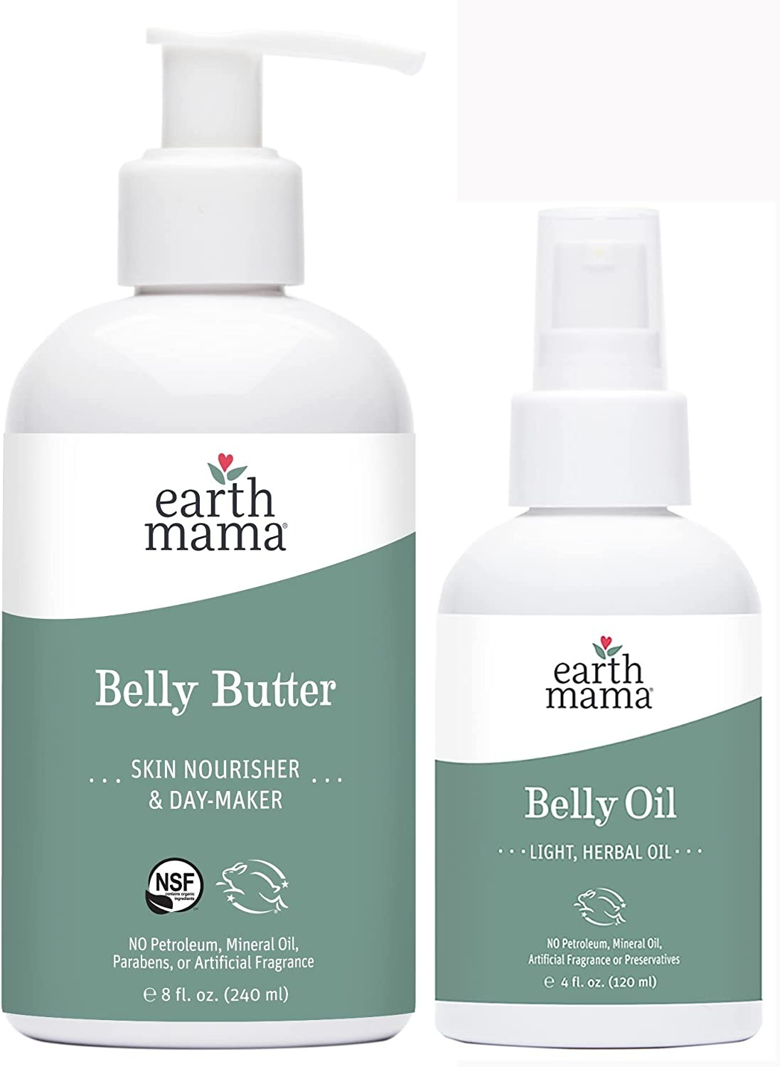 Earth Mama Belly Butter & Belly Oil Bundle-0