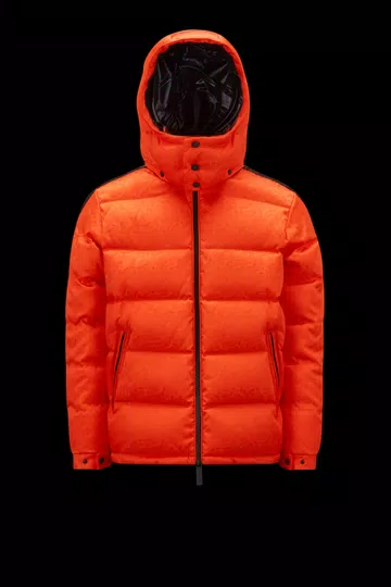 Moncler X Adidas Originals Alpbach Short Down Jacket - Orange