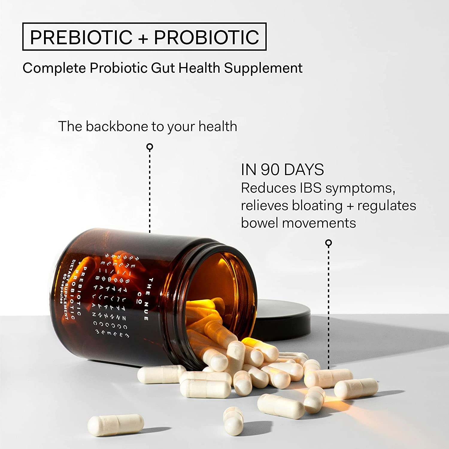 The Nue Co Natural Prebiotic - 60 Tablet-1